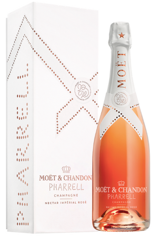 Moet & Chandon Nectar Imperial Rose Pharrell Williams Limited Edition