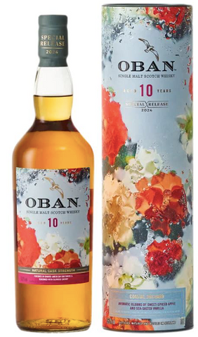 Oban 10 Year Old Single Malt Scotch Whisky Special Release 2024 Coastal Orchard