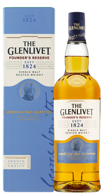 The Glenlivet Single Malt Scotch Whisky Founder's Reserve