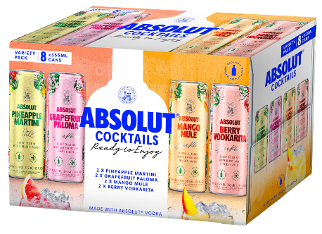 Absolut Cocktails Variety Pack