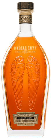 Angel's Envy 10 Cask Strength 122.6 Proof 2025 Edition Kentucky Straight Bourbon Whiskey Finished in Port Wine Barrels