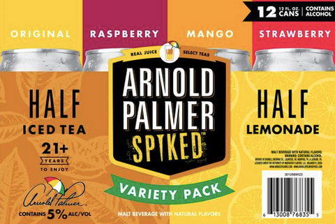 Arnold Palmer Spiked Half Iced Tea Half Lemonade Variety Pack