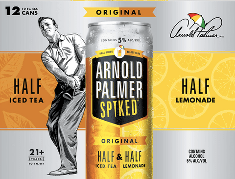 Arnold Palmer Spiked Half Iced Tea Half Lemonade