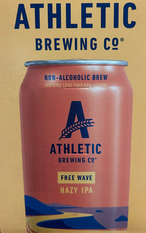 Athletic Brewing Co. Free Wave Hazy IPA NA Non-Alcoholic Beer