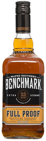 Benchmark Full Proof Straight Bourbon Whiskey 125 Proof
