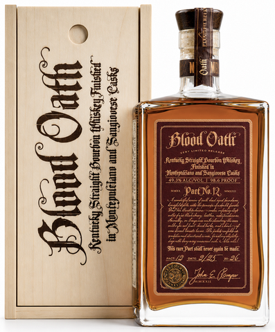 Blood Oath Pact No. 12 Bourbon Whiskey Finished in Montepulciano and Sangiovese Casks - LIMIT ONE BOTTLE