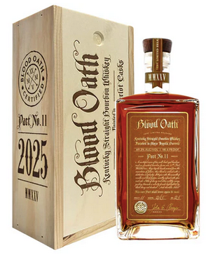 Blood Oath Pact No. 11 Bourbon Whiskey Finished in Anejo Tequila Barrels