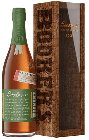 Booker's The Reserve 2026 Kentucky Straight Rye Whiskey Finished in Apple Brandy Barrels and Infused with Cinnamon