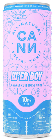 Cann Hi'er Boy Grapefruit Rosemary 10mg THC Hemp Derived Social Tonic