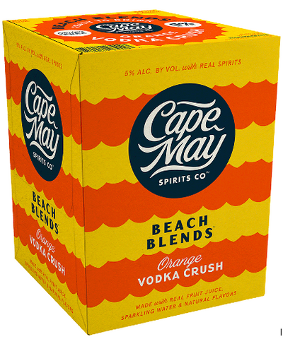 Cape May Spirits Co. Beach Blends Orange Vodka Crush