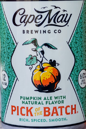 Cape May Brewing Co. Pick of the Batch Pumpkin Ale