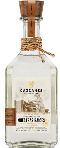 Cazcanes Nuestras Raices Tequila Still Strength Blanco 96.2 Proof