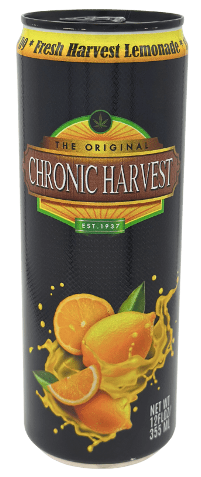Chronic Harvest Fresh Harvest Lemonade 150MG D9 Cannabis Beverage