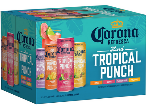 Corona Refresca Hard Tropical Punch Variety Pack
