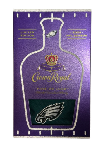 Crown Royal Blended Canadian Whisky Philadelphia Eagles 2025 NFL Season Limited Edition