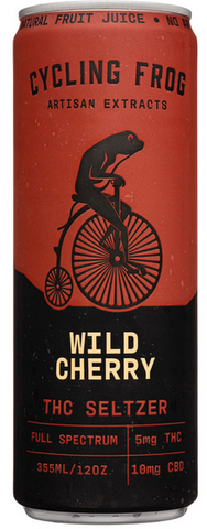 Cycling Frog Cannabis Company Wild Cherry THC Seltzer