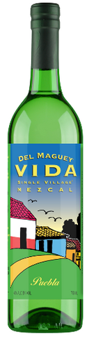 Del Maguey Vida Single Village Puebla Artisanal Mezcal 750ML