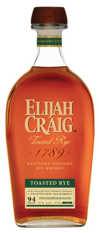 Elijah Craig Kentucky Straight Toasted Rye Whiskey 94 Proof