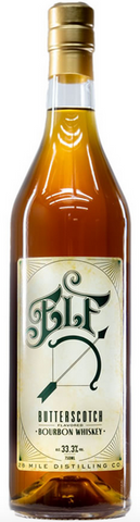 Elf Butterscotch Bourbon Whiskey by 28 Mile Distilling