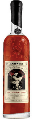 High West The Prisoner's Share Whiskey Batch No: 26B17 LIMIT ONE BOTTLE PER CUSTOMER