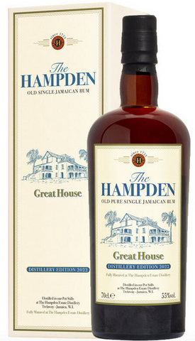 The Hampden Great House Old Single Jamaican Rum Distillery Edition 2022