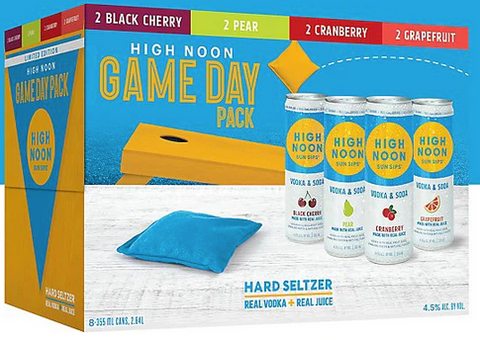 High Noon Hard Seltzer 8-Pack Game Day Variety