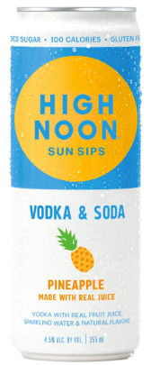 High Noon Vodka & Soda Pineapple 700ML Tallboy Can