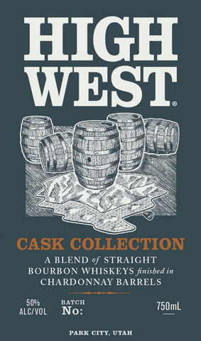 High West Cask Collection A Blend of Straight Bourbon Whiskeys Finished in Chardonnay Barrels