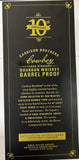 Garrison Brothers Cowboy Bourbon Tenth Anniversary Release 2024 140.2 Proof