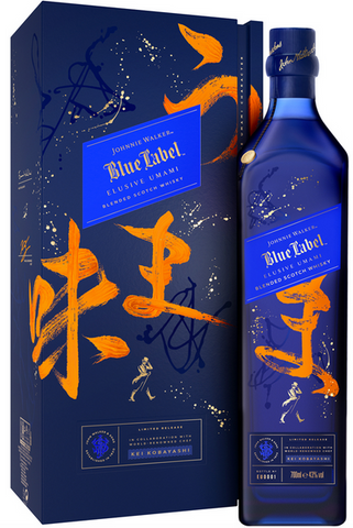 Johnnie Walker Blended Scotch Whisky Blue Label Elusive Umami