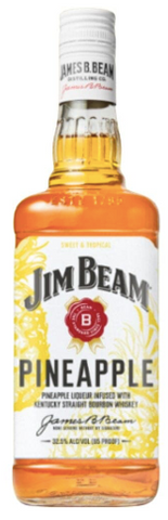 Jim Beam Pineapple Liqueur Infused with Kentucky Straight Bourbon Whiskey