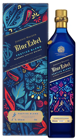 Johnnie Walker Blue Label Festive Blend Blended Scotch Whisky