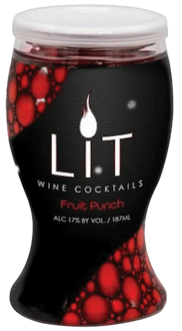 Lit Wine Cocktail Fruit Punch