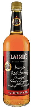 Laird's Straight Apple Brandy Bottled in Bond