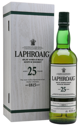 Laphroaig Islay Single Malt Scotch Whisky 25 Year Old