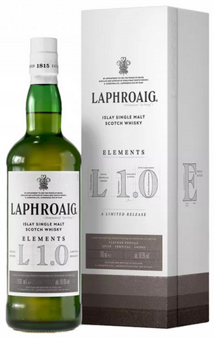 Laphroaig Islay Single Malt Scotch Whisky Elements L 1.0