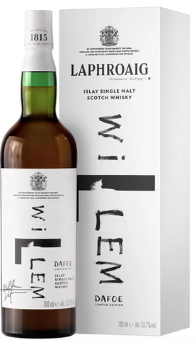 Laphroaig Willem Dafoe Limited Edition 14 Year Old Oloroso Sherry Cask Finish Islay Single Malt Scotch Whisky