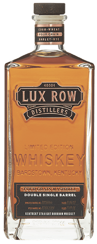 Lux Row Distillers Limited Edition Four Grain Mashbill Double Single Barrel Bourbon Whiskey 115 Proof