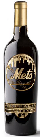 New York Mets Gold Reserve Series 1st Edition Cabernet Sauvignon by Mano's Wine 750ML