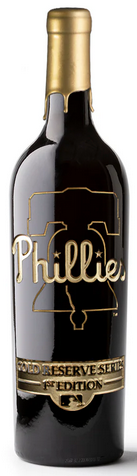 Philadelphia Phillies Gold Reserve Series 1st Edition Cabernet Sauvignon by Mano's Wine 750ML