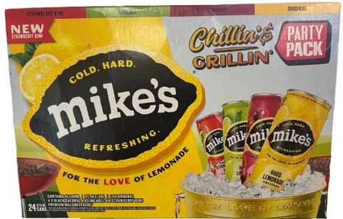 Mike's Lemonade Chillin' & Grillin' Party Pack Variety