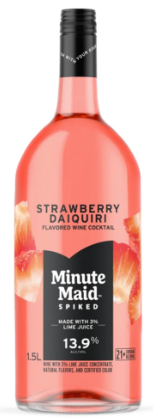 Minute Maid Spiked Strawberry Daiquiri Wine Cocktail