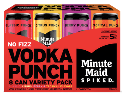 Minute Maid Spiked Vodka Punch Variety Pack