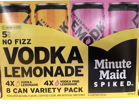 Minute Maid Spiked Lemonade Vodka Variety Pack