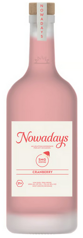 Nowadays 5mg Low Dose Cranberry Cannabis Infused Beverage