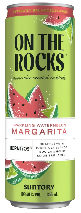 On the Rocks Sparkling Watermelon Margarita