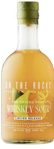On the Rocks The Spiced Pear Whiskey Sour