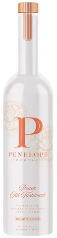 Penelope Peach Old Fashioned Cocktail