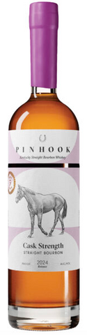 Pinhook Kentucky Straight Bourbon Whiskey Cask Strength 2024 Release (Purple Wax)