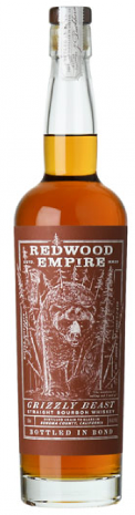 Redwood Empire Grizzly Beast Bottled in Bond 100 Proof Bourbon Whiskey